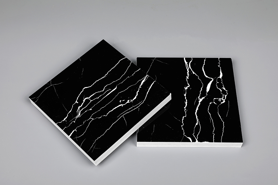 Black Marbled PVC Heat Transfer Foam Board